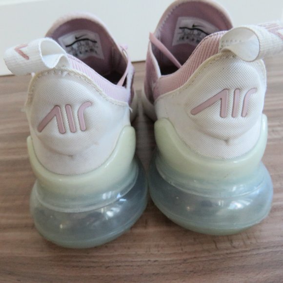 NIKE Air Max 270 Plum Chalk Summit White Elemental Rose Sneakers - Size US 10 - Picture 9 of 16
